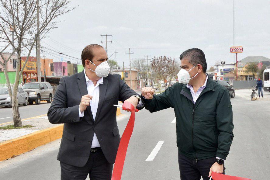 Miguel Riquelme cumple compromisos de infraestructura en la región norte del estado